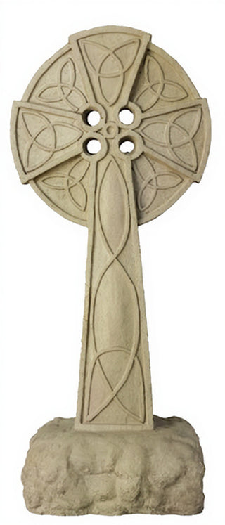 Mystic Celtic Cross Statue - 30-inch