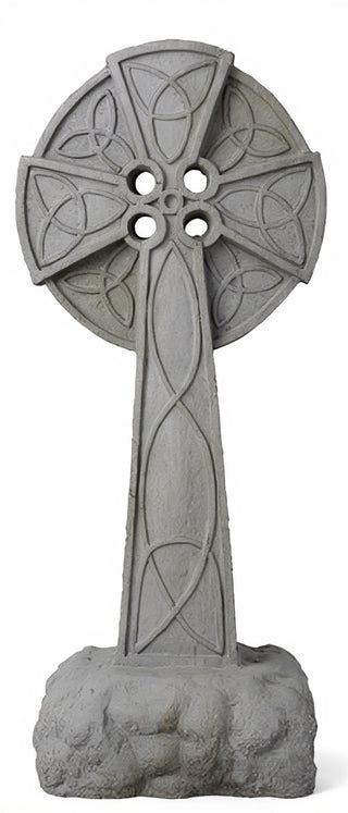 Mystic Celtic Cross Statue - 30-inch