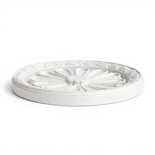 Abbott Medallion - 15-inch — Flat White finish