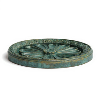 Abbott Medallion - 15-inch — Green Bronze finish