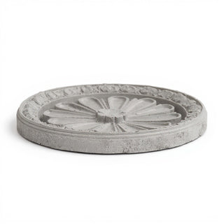 Abbott Medallion - 15-inch — Limestone finish