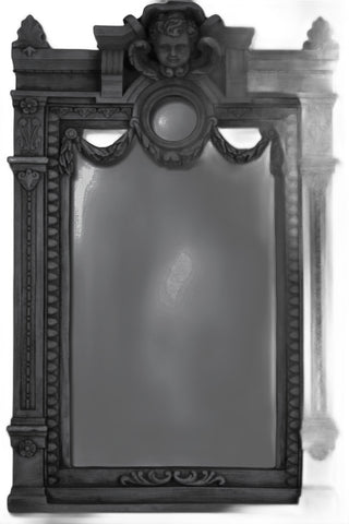 Blair Mirror Statue - 8-inch