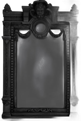 Blair Mirror Statue - 8-inch
