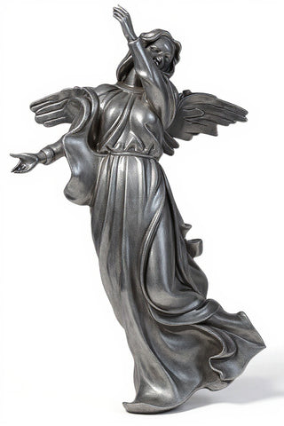 Winged Hanging Angel Statue - 20-inch
