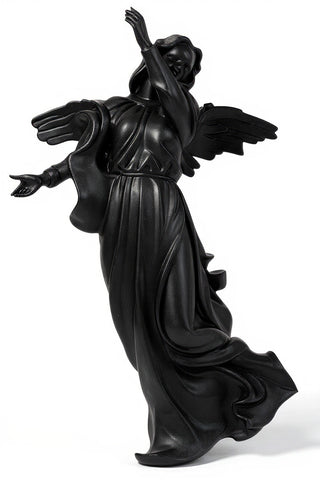 Winged Hanging Angel Statue - 20-inch