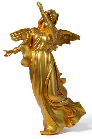 Winged Hanging Angel Statue - 20-inch