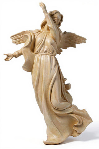 Winged Hanging Angel Statue - 20-inch