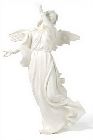 Winged Hanging Angel Statue - 20-inch