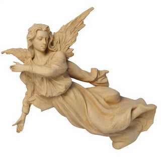 Winged Hanging Angel Wall Angel - 17-inch — Dusted Sand finish