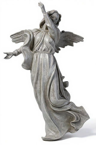 Winged Hanging Angel Statue - 20-inch