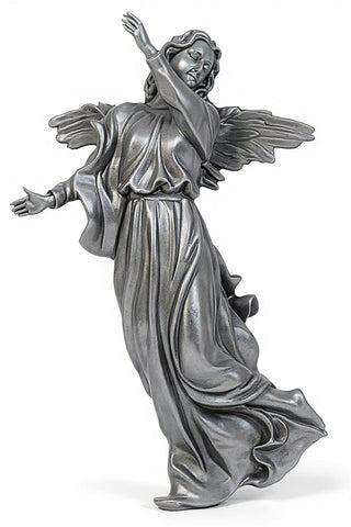 Winged Hanging Angel Statue - 20-inch