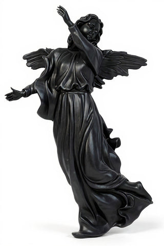 Winged Hanging Angel Statue - 20-inch