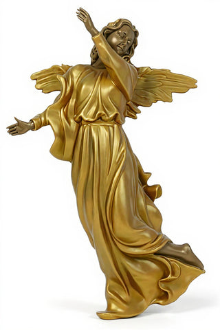 Winged Hanging Angel Statue - 20-inch