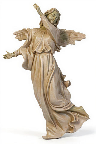 Winged Hanging Angel Statue - 20-inch