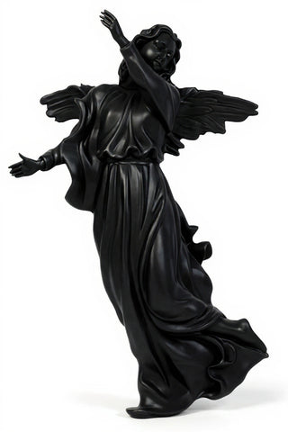 Winged Hanging Angel Statue - 20-inch