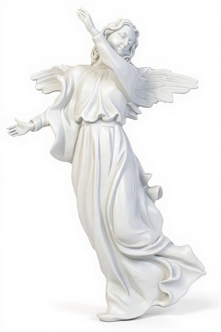 Winged Hanging Angel Statue - 20-inch