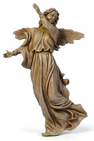 Winged Hanging Angel Statue - 20-inch
