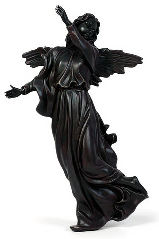 Winged Hanging Angel Statue - 20-inch