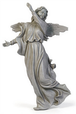 Winged Hanging Angel Statue - 20-inch