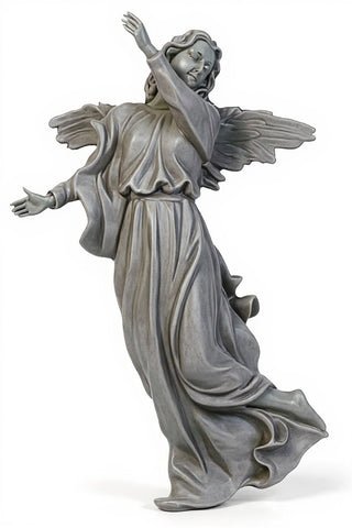 Winged Hanging Angel Statue - 20-inch