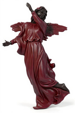 Winged Hanging Angel Statue - 20-inch