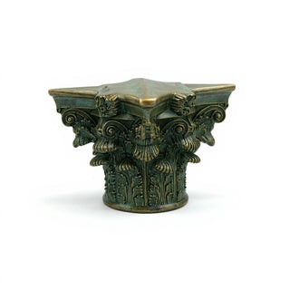Corinthian Capital — Green Bronze finish