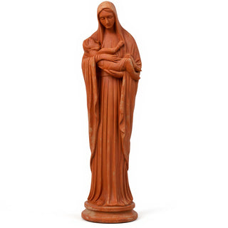 Madonna and Child Statue - 21-inch — Metro finish