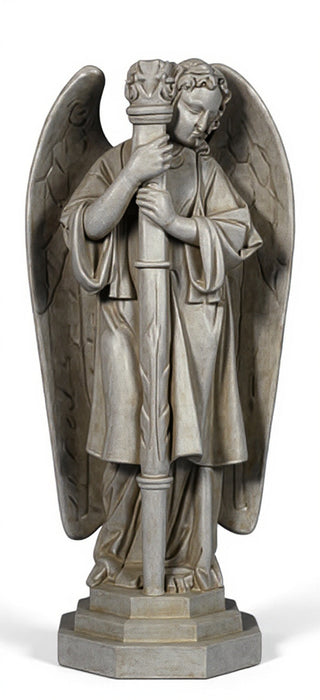 Angel Candleholder-Right Statue - 27-inch