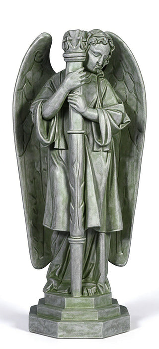 Angel Candleholder-Right Statue - 27-inch