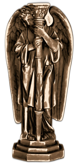Angel Candleholder-Left Statue - 27-inch