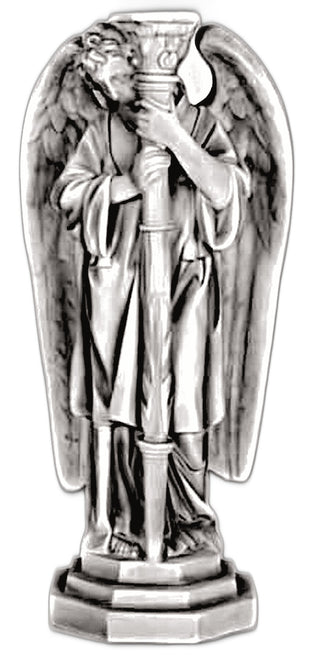 Angel Candleholder-Left Statue - 27-inch