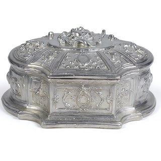 Jewelry Case — Silver finish