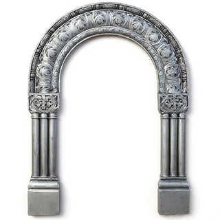 Marcella Archway - 69-inch — Antique Silver finish