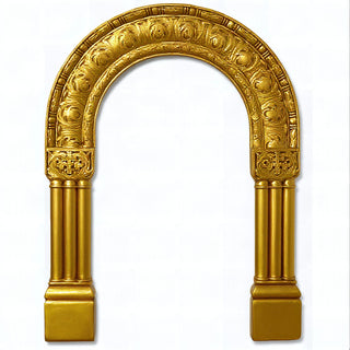 Marcella Archway - 69-inch — Deep Gold finish