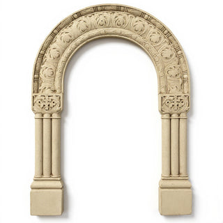 Marcella Archway - 69-inch — Dusted Sand finish