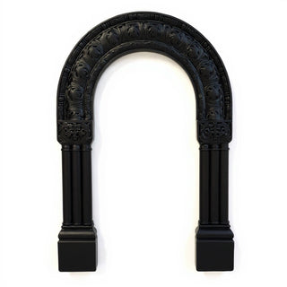 Marcella Archway - 69-inch — Flat Black finish