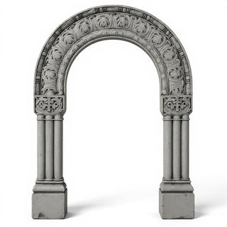 Marcella Archway - 69-inch — Old Stone finish
