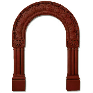 Marcella Archway - 69-inch — Rust finish