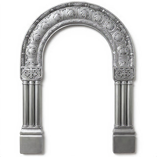 Marcella Archway - 69-inch — Silver finish