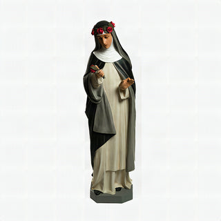 Saint Rose Statue - 54-inch - Realistic Color - Hand-Painted