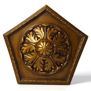 Penta Medallion Wall Medallion - 18-inch — Bronze finish