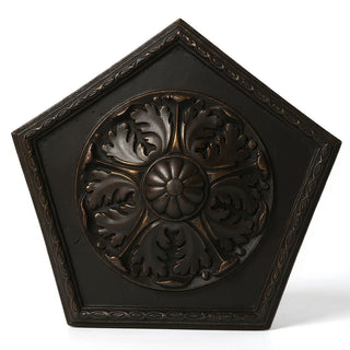 Penta Medallion Wall Medallion - 18-inch — Iron finish