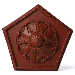 Penta Medallion Wall Medallion - 18-inch — Rust finish