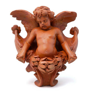Angel Gliding, Looking Right Wall Plaque - 34-inch — Metro finish