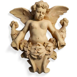 Angel Gliding, Looking Left Wall Piece - 34-inch — Dusted Sand finish