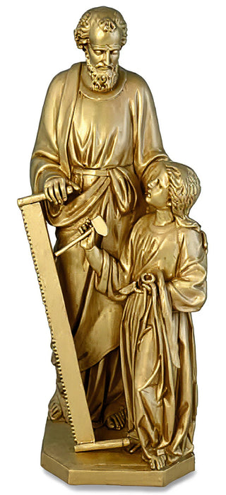 Joseph & Child with Tools Statue - 55-inch