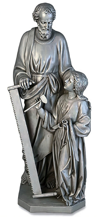 Joseph & Child with Tools Statue - 55-inch