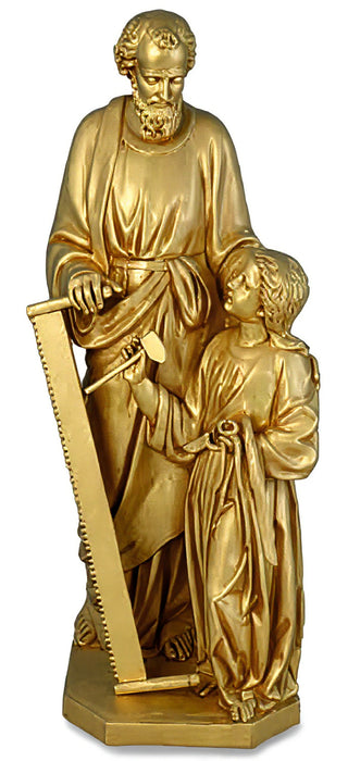 Joseph & Child with Tools Statue - 55-inch