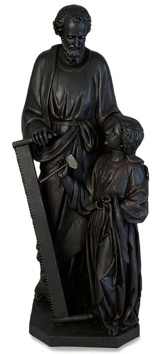 Joseph & Child with Tools Statue - 55-inch