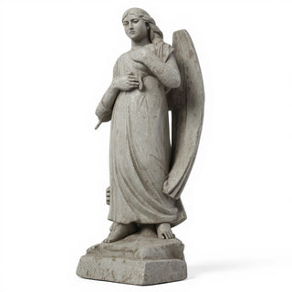 Graceland Angel Statue - 53-inch — Antique Stone finish